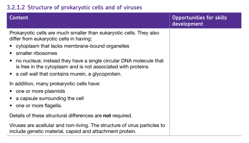 Specification reference