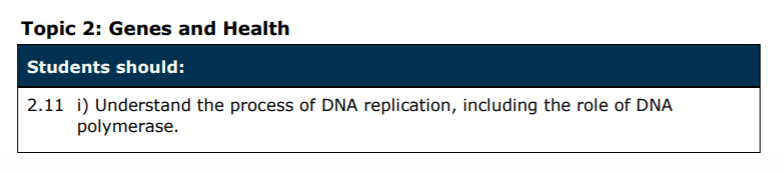 Specification reference