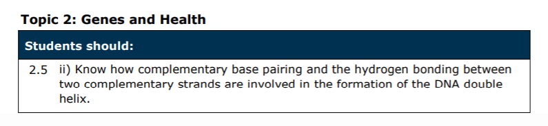 Specification reference
