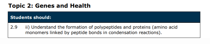 Specification reference