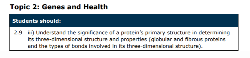Specification reference