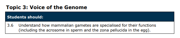 Specification reference