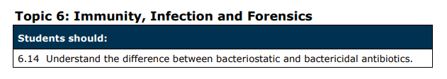 Specification reference