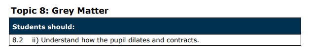 Specification reference