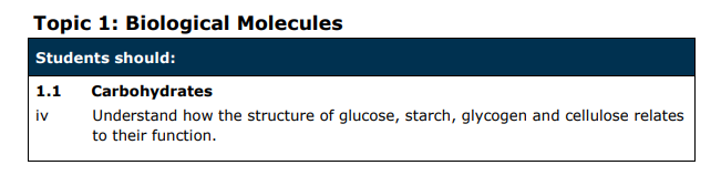 Specification reference