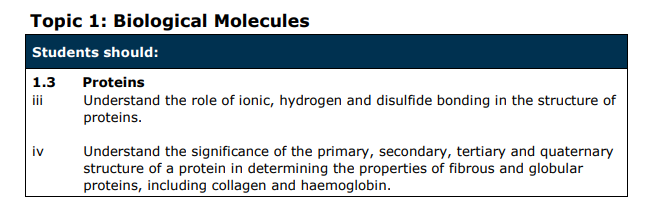 Specification reference