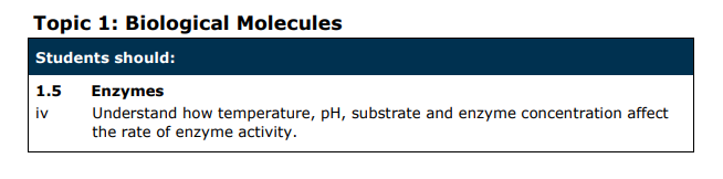 Specification reference