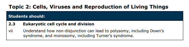 Specification reference