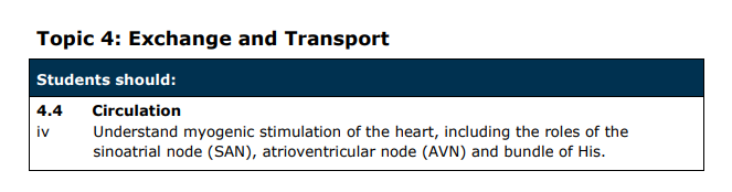 Specification reference