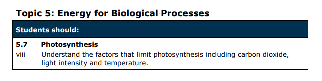 Specification reference