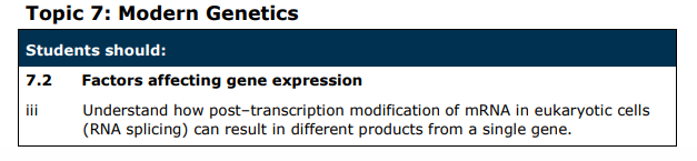 Specification reference