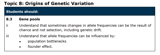 Specification reference
