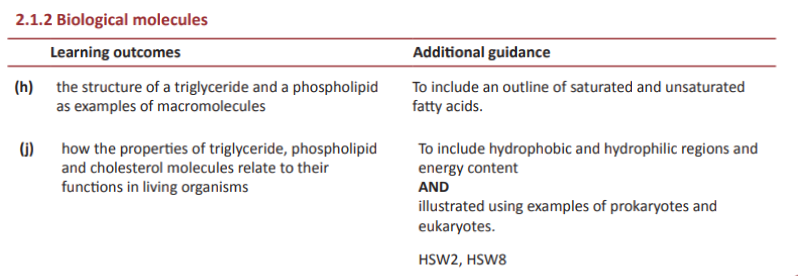 Specification reference