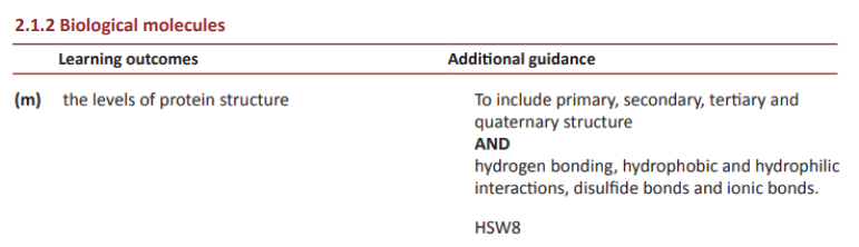 Specification reference