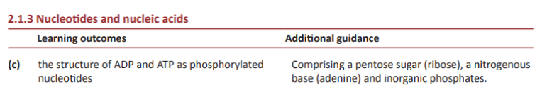 Specification reference