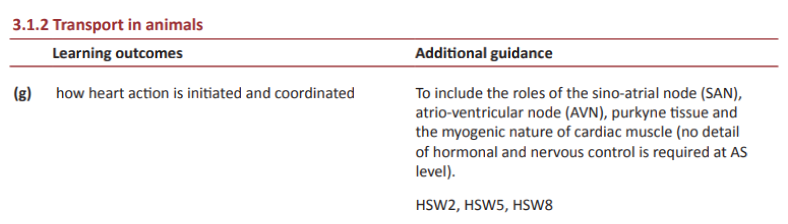 Specification reference