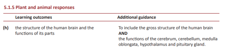 Specification reference