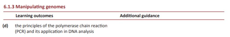 Specification reference