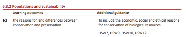 Specification reference