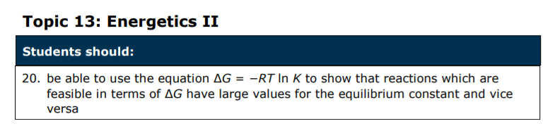 Specification reference