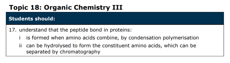 Specification reference