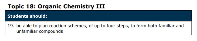 Specification reference