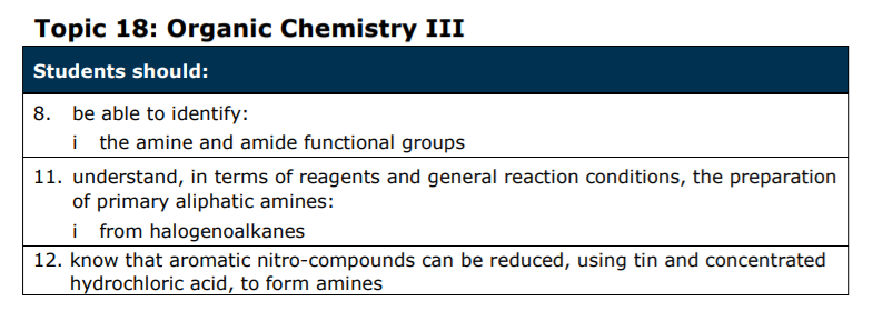 Specification reference