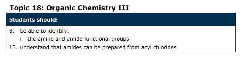 Specification reference
