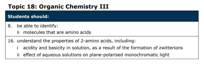 Specification reference