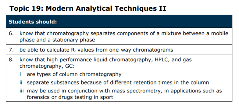 Specification reference