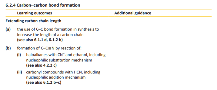 Specification reference