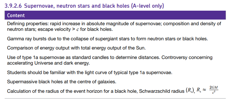 Specification reference