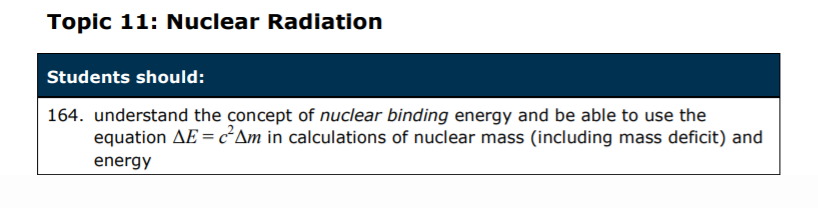 Specification reference
