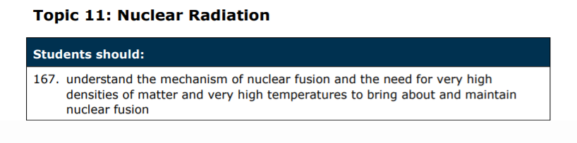 Specification reference