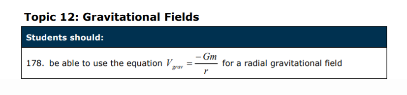Specification reference