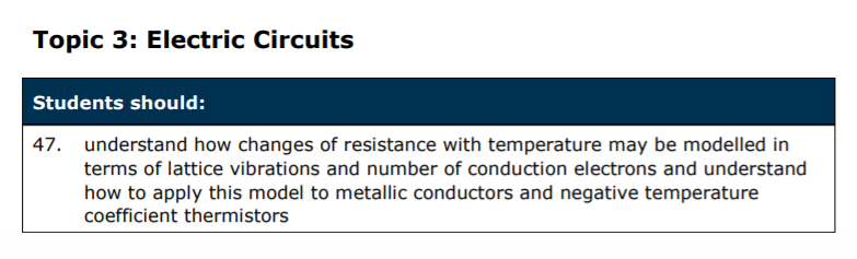 Specification reference