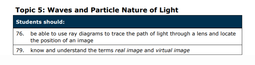 Specification reference