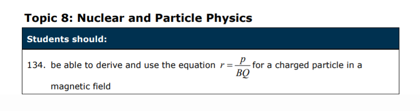 Specification reference