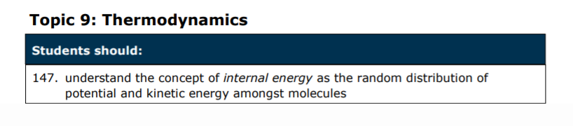 Specification reference