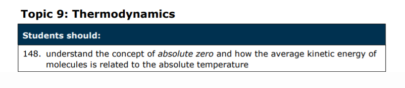 Specification reference
