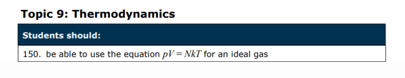Specification reference