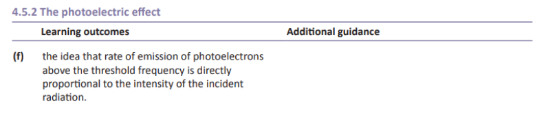 Specification reference