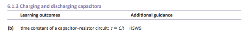 Specification reference