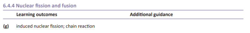 Specification reference