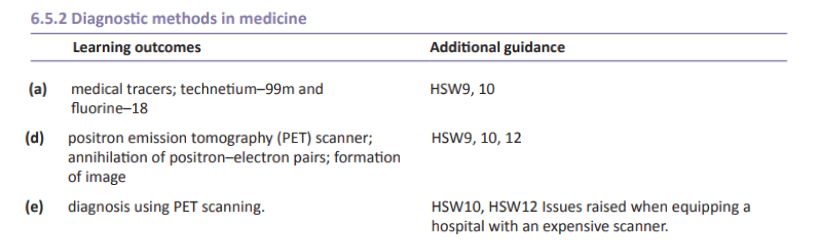 Specification reference