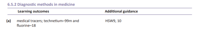 Specification reference