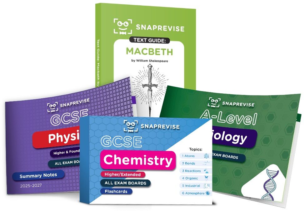 A selection of printed SnapRevise guides