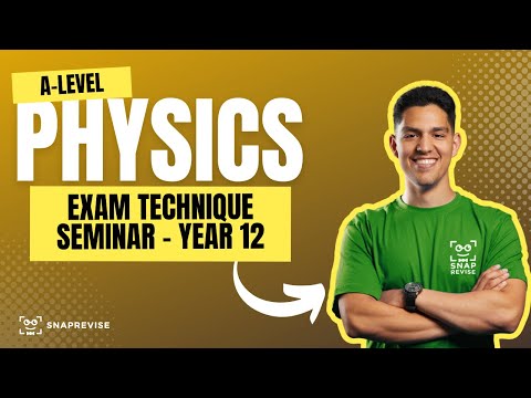 Exam Technique Seminar (Year 12)