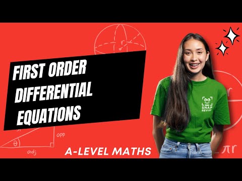 First Order Differential Equations
