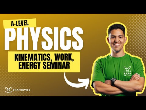 Kinematics, Work, & Energy Seminar